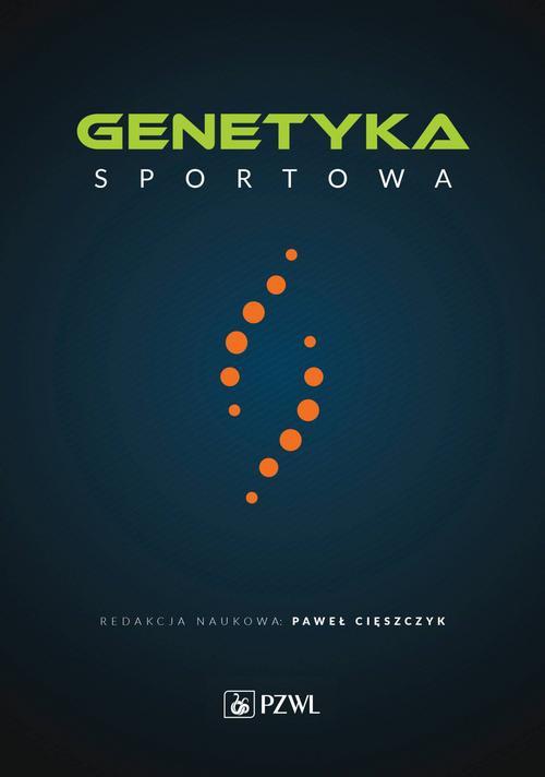 Обложка книги под заглавием:Genetyka sportowa