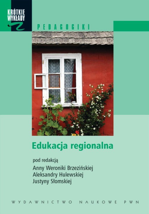 Обложка книги под заглавием:Edukacja regionalna. Wybór tekstów