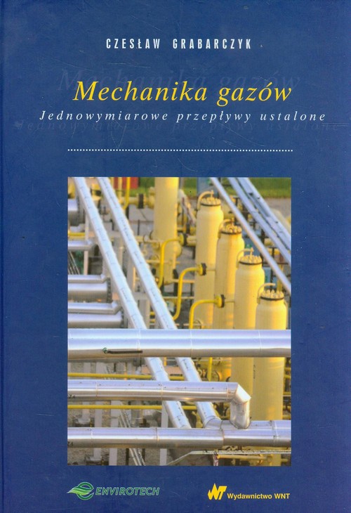 Обложка книги под заглавием:Mechanika gazów