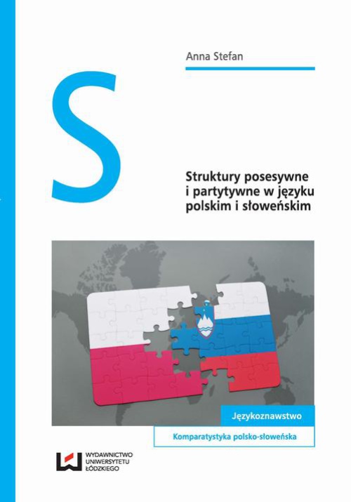 Обложка книги под заглавием:Struktury posesywne i partytywne w języku polskim i słoweńskim
