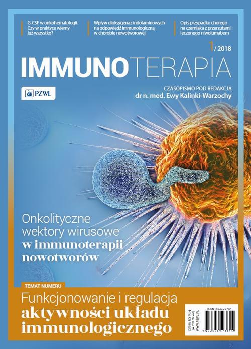 Okładka książki o tytule: Immunoterapia 2018