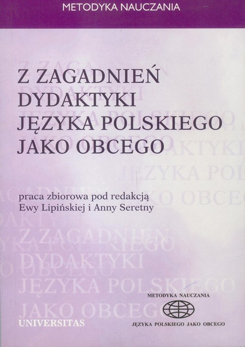 Okładka książki o tytule: Z zagadnień dydaktyki języka polskiego jako obcego