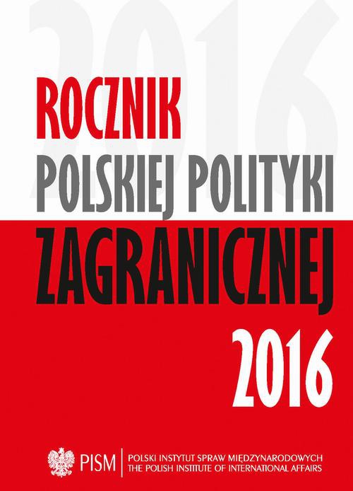 Обложка книги под заглавием:Yearbook of Polish Foreign Policy 2016