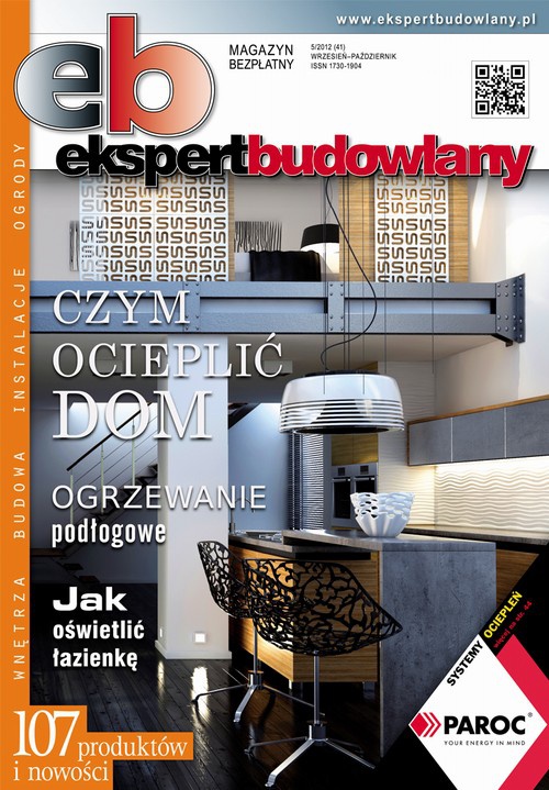 The cover of the book titled: Ekspert Budowlany 5/2012