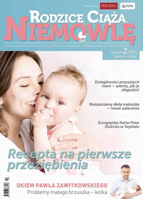 Okładka książki o tytule: Rodzice, Ciąża, Niemowlę  2/2014