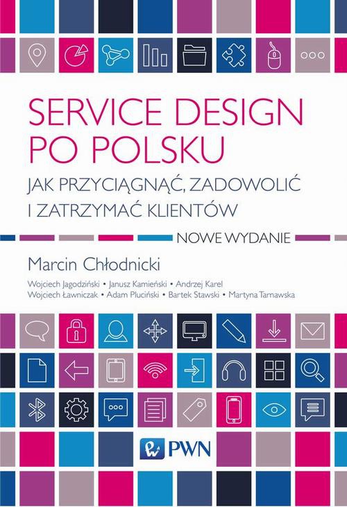 Okładka książki o tytule: Service design po polsku