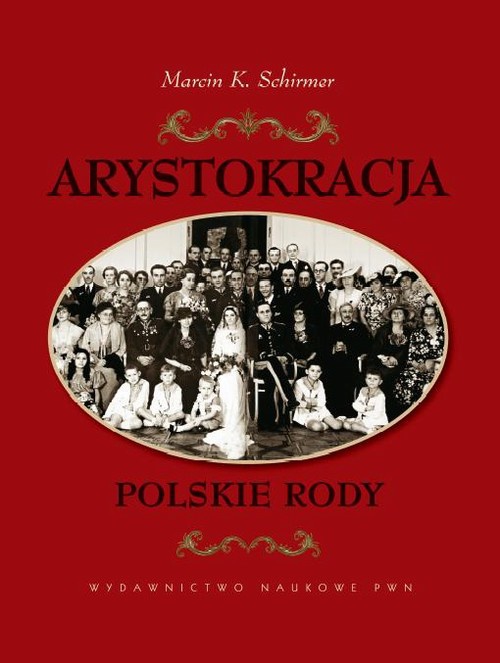 Обложка книги под заглавием:Arystokracja Polskie rody