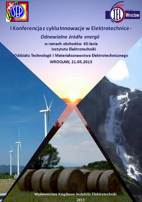 Обложка книги под заглавием:Odnawialne źródła energii