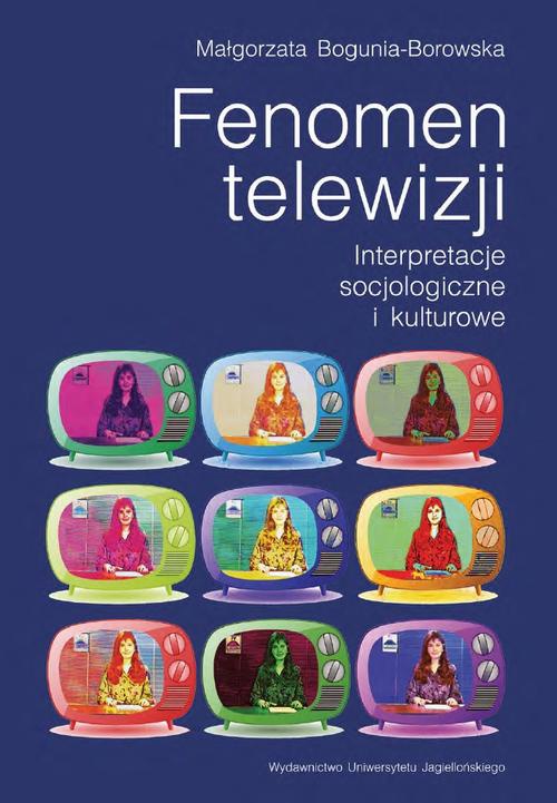 The cover of the book titled: Fenomen telewizji
