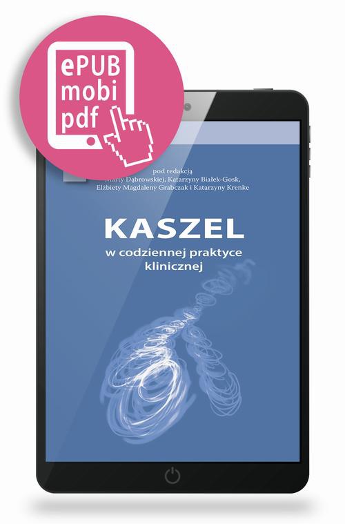 The cover of the book titled: Kaszel w codziennej praktyce klinicznej