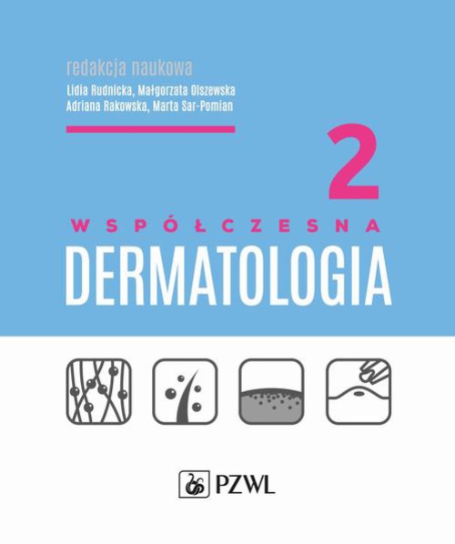 Okładka książki o tytule: Współczesna dermatologia tom 2