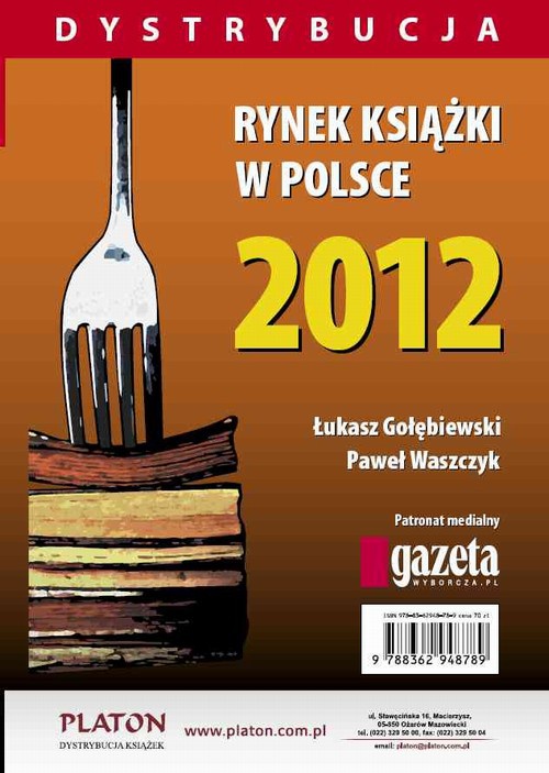 Okładka:Rynek książki w Polsce 2012. Dystrybucja 