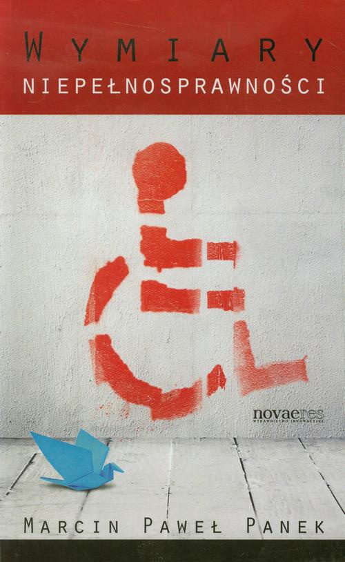 Обложка книги под заглавием:Wymiary niepełnosprawności