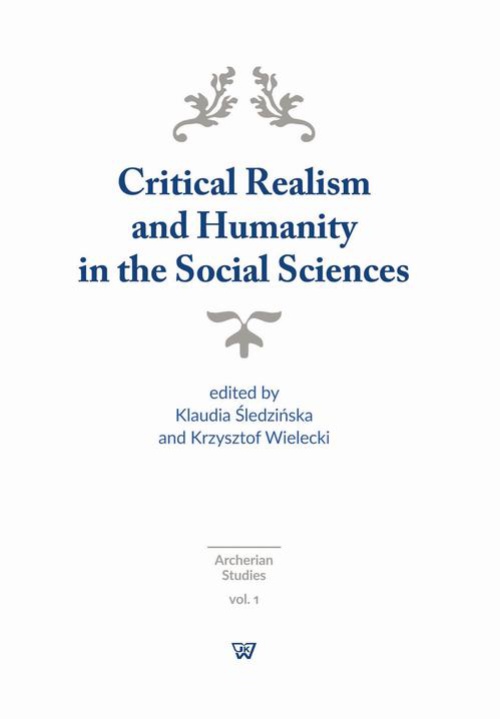 Okładka książki o tytule: Critical Realism and Humanity in the Social Sciences