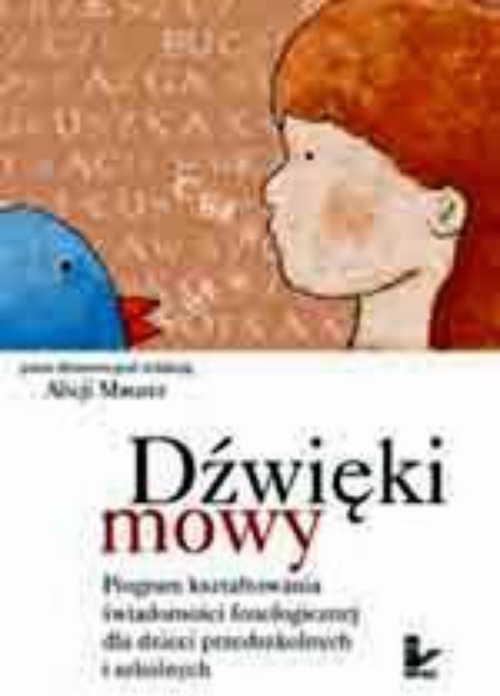 Обложка книги под заглавием:Dźwięki mowy