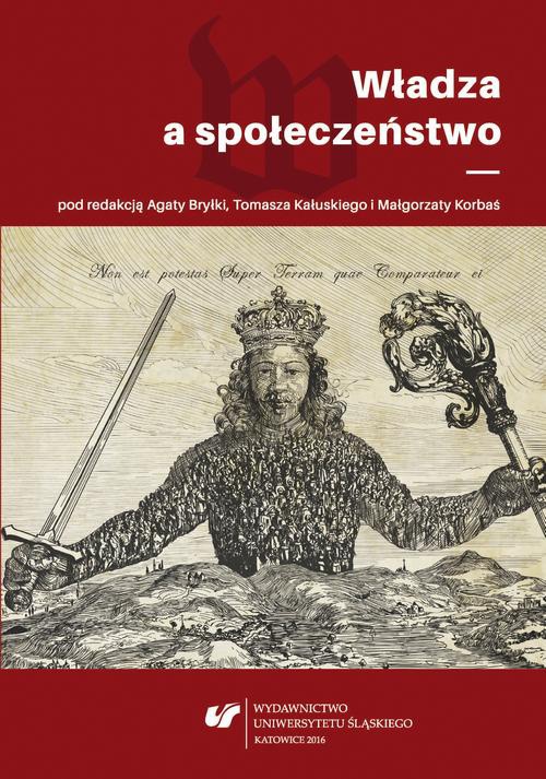 Обкладинка книги з назвою:Władza a społeczeństwo
