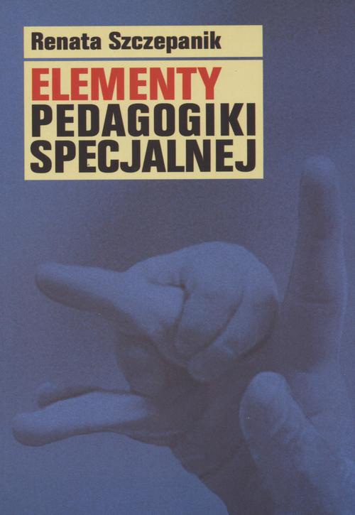 Okładka książki o tytule: Elementy pedagogiki specjalnej