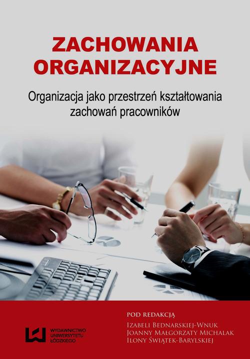 Обложка книги под заглавием:Zachowania organizacyjne