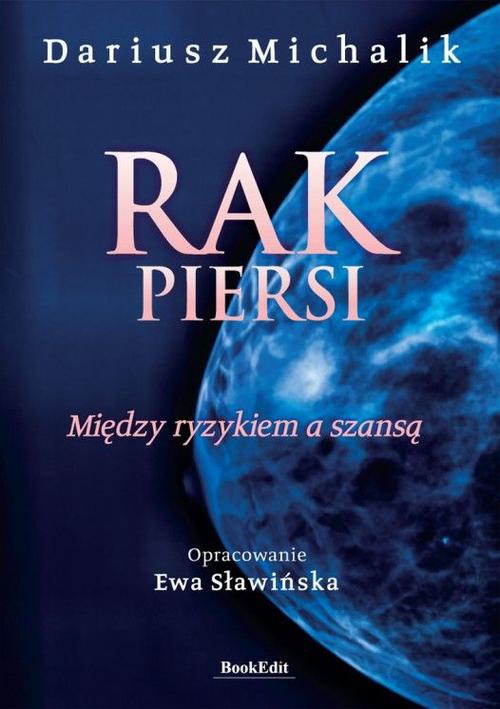 Обложка книги под заглавием:Rak piersi
