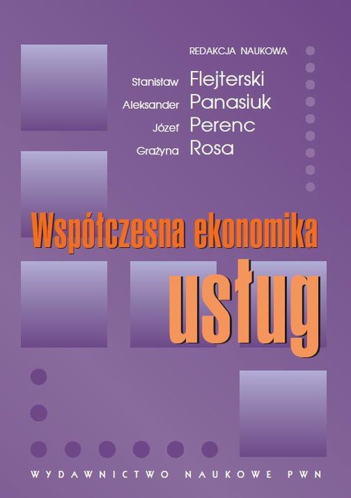 The cover of the book titled: Współczesna ekonomika usług