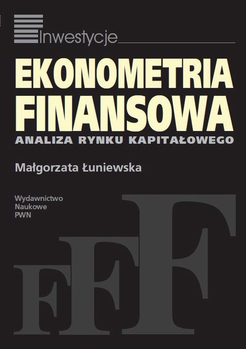 Okładka książki o tytule: Ekonometria finansowa