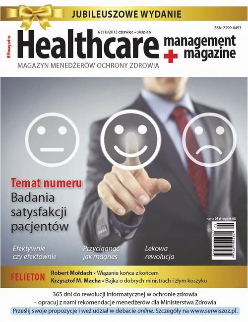 Okładka książki o tytule: Healthcare Management Magazine 6 (11)/2013 czerwiec – sierpień