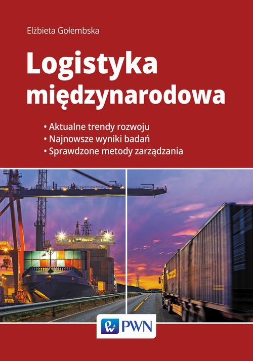 The cover of the book titled: Logistyka międzynarodowa