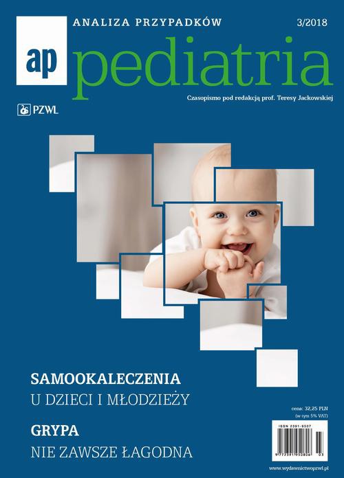 Okładka książki o tytule: Analiza przypadków. Pediatria 3/2018